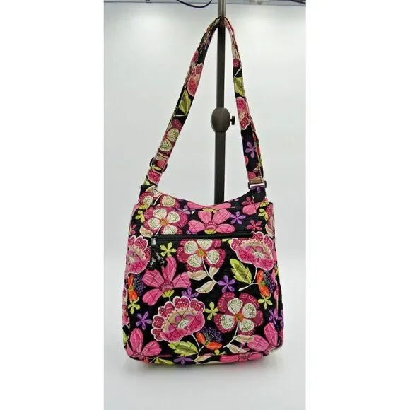 Vera Bradley 4 Compartment Bag Pirouette Pink Pattern - Picture 2 of 4